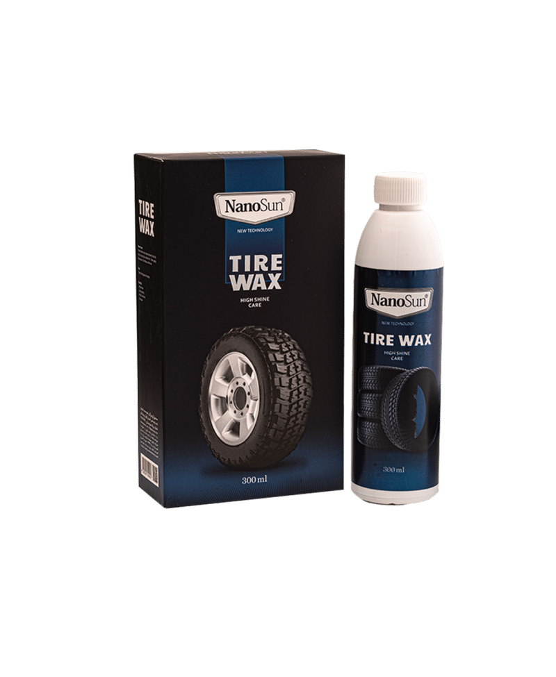 واکس لاستیک خودرو نانوسان (شوینده)